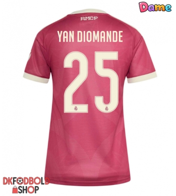 Real Madrid Yan Diomande #25 Tredje trøje Dame 2026-27 Kort ærmer Real Madrid Yan Diomande #25 Tredje trøje Dame 2026-27 Kort ærmer